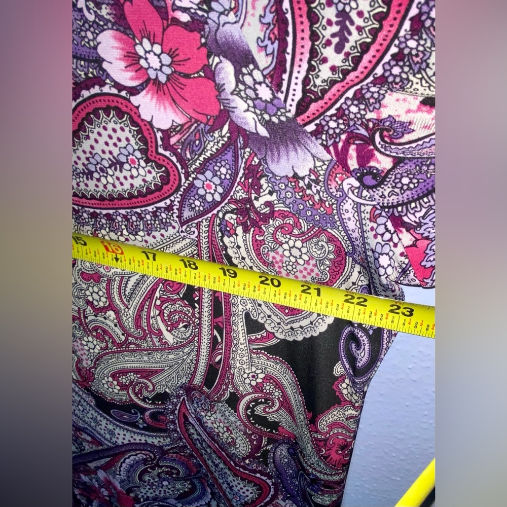 Women’s Susan graver paisley blouse XL - Picture 5 of 8